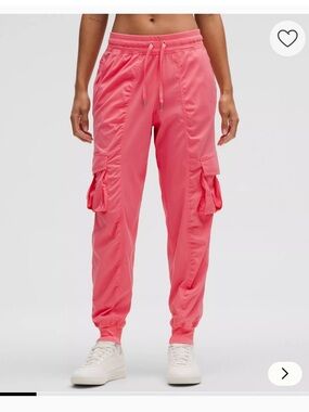 Lululemon Dance Studio Relaxed-Fit Mid-Rise Cargo Jogger in Mint Green